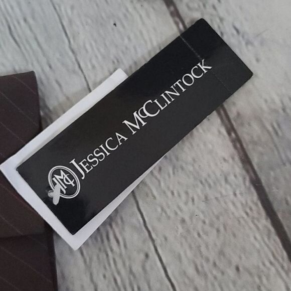 Nwt Deadstock Vintage 90s Jessica McClintock Brown Blazer - Picture 9 of 12